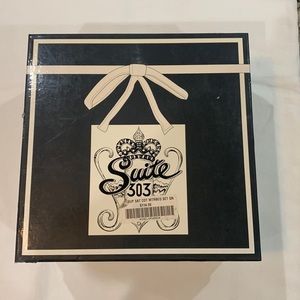 NEW Vintage Waterbed Sheet Set Size Super Single‎ 100% Cotton Navy